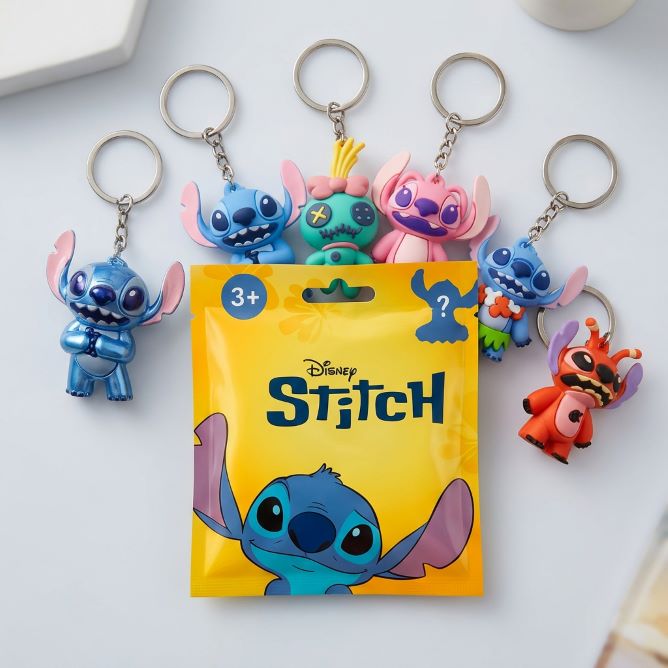 STITCH Portachiavi 3D 6cm In Blind Bag 6ass..x…x